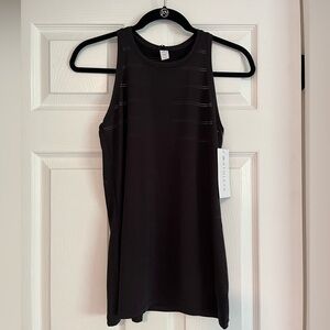 Athleta high neck Chi Double Stripe tank